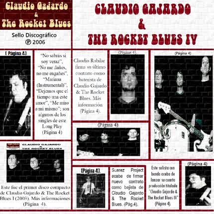 CLAUDIO GAJARDO & THE ROCKET BLUES - Claudio Gajardo & The Rocket Blues IV